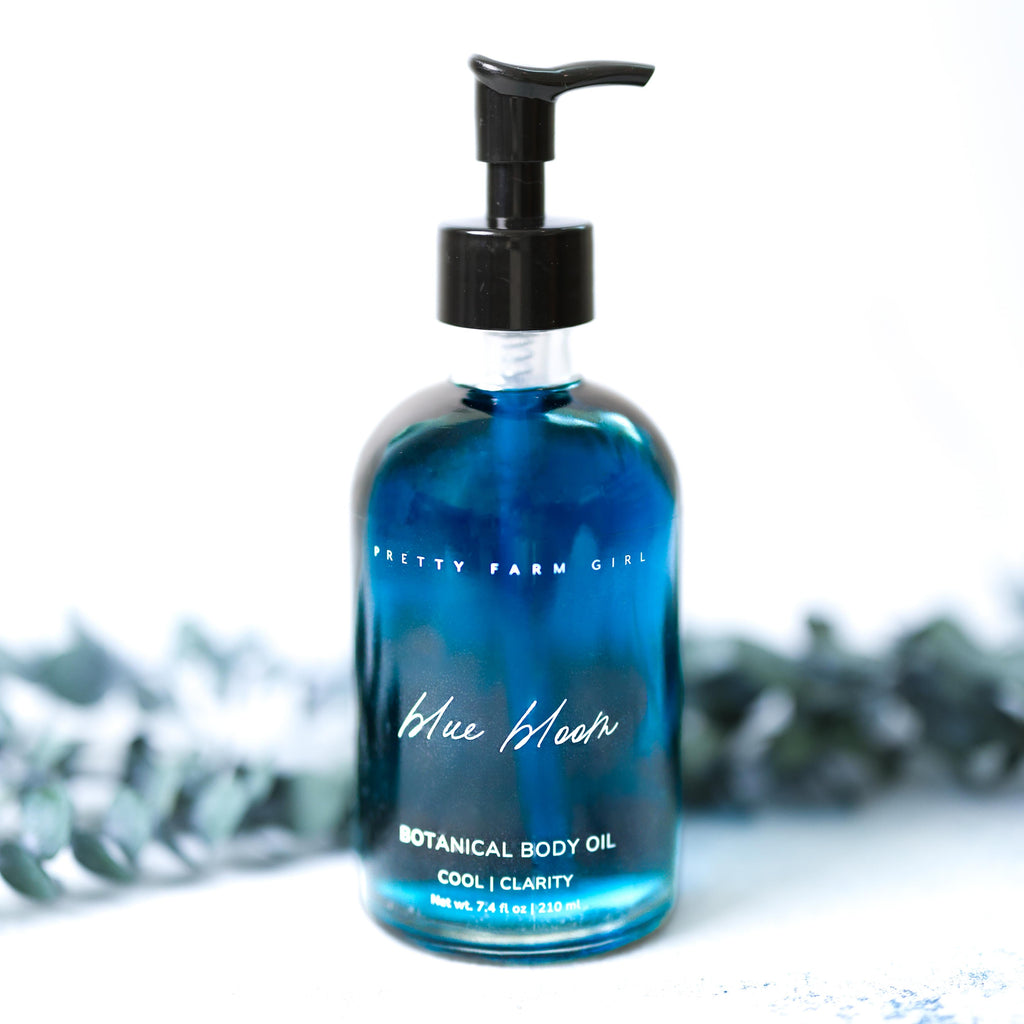Blue Bloom Natural Botanical Body Oil