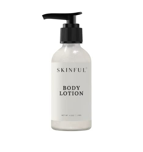 Skinful Body Lotion, Daily Moisturizing Lotion for Dry Skin, Intensive Care Body Moisturizer - 4.2oz