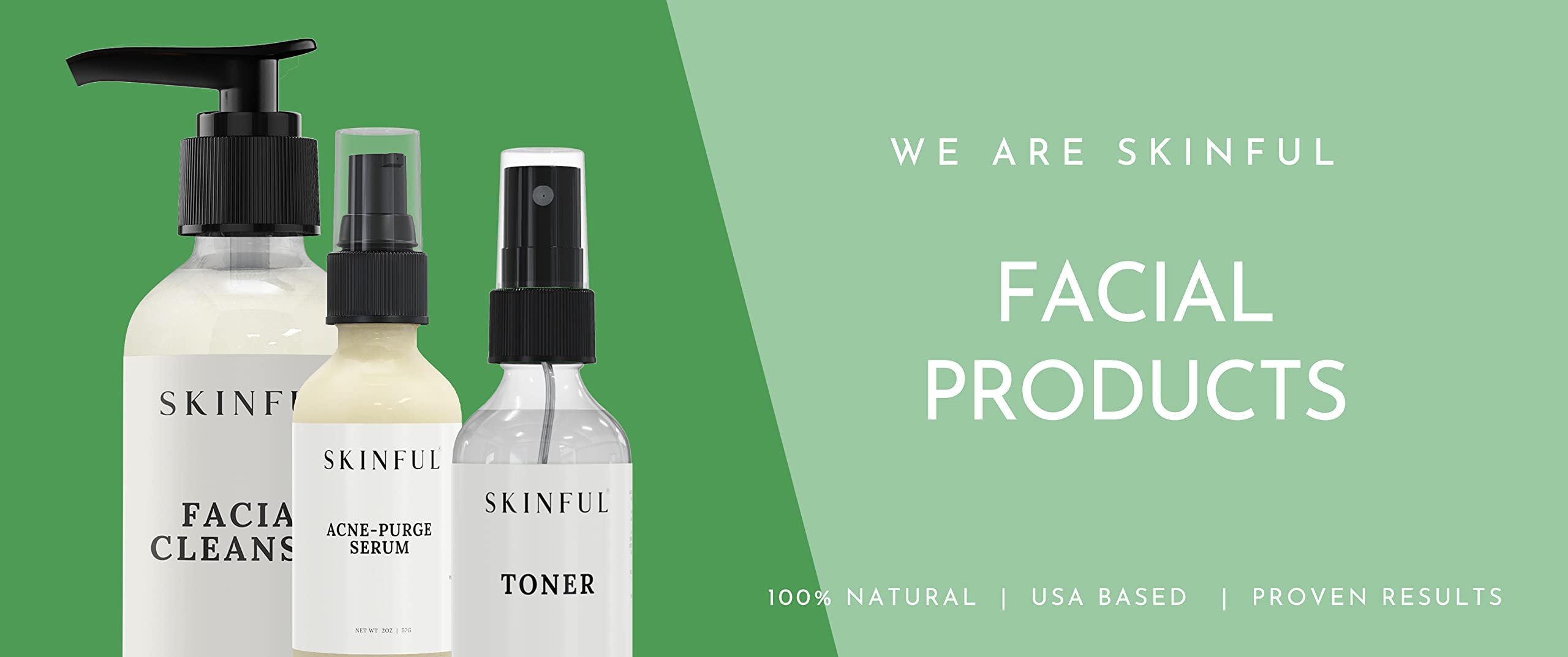 Skinful Facial Toner - Face Mist Hydrating Spray Toner for Face - Witch Hazel Toner for Face - 2oz