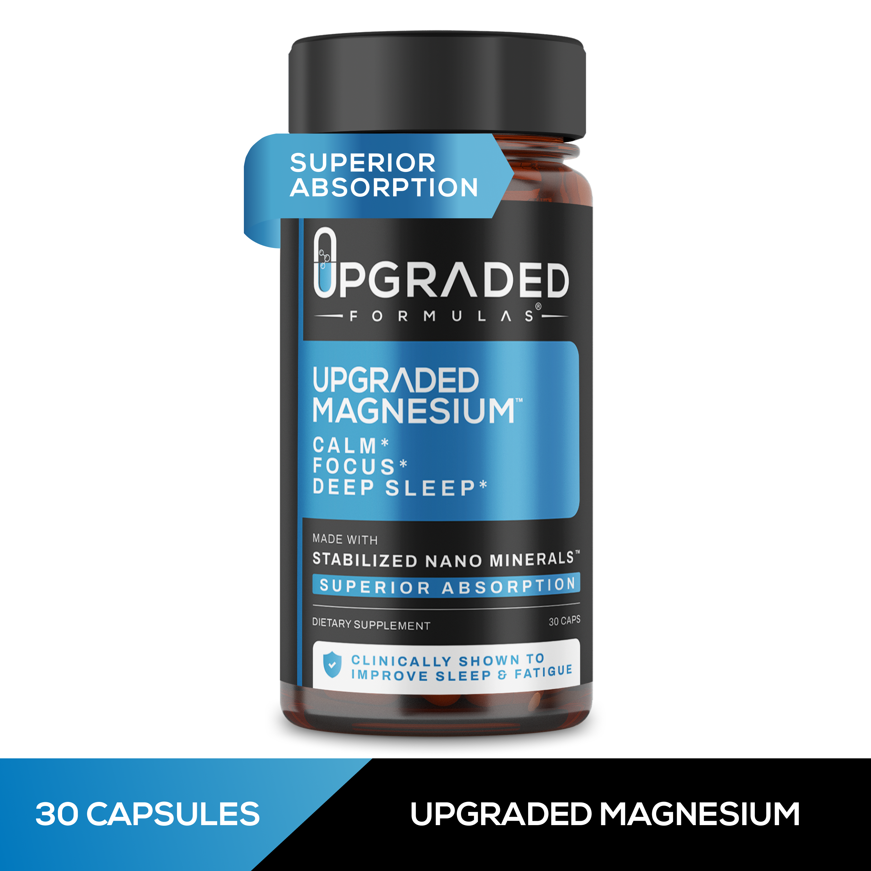 Upgraded Magnesium: Clinically Shown To Greatly Improve BOTH REM and Deep Sleep