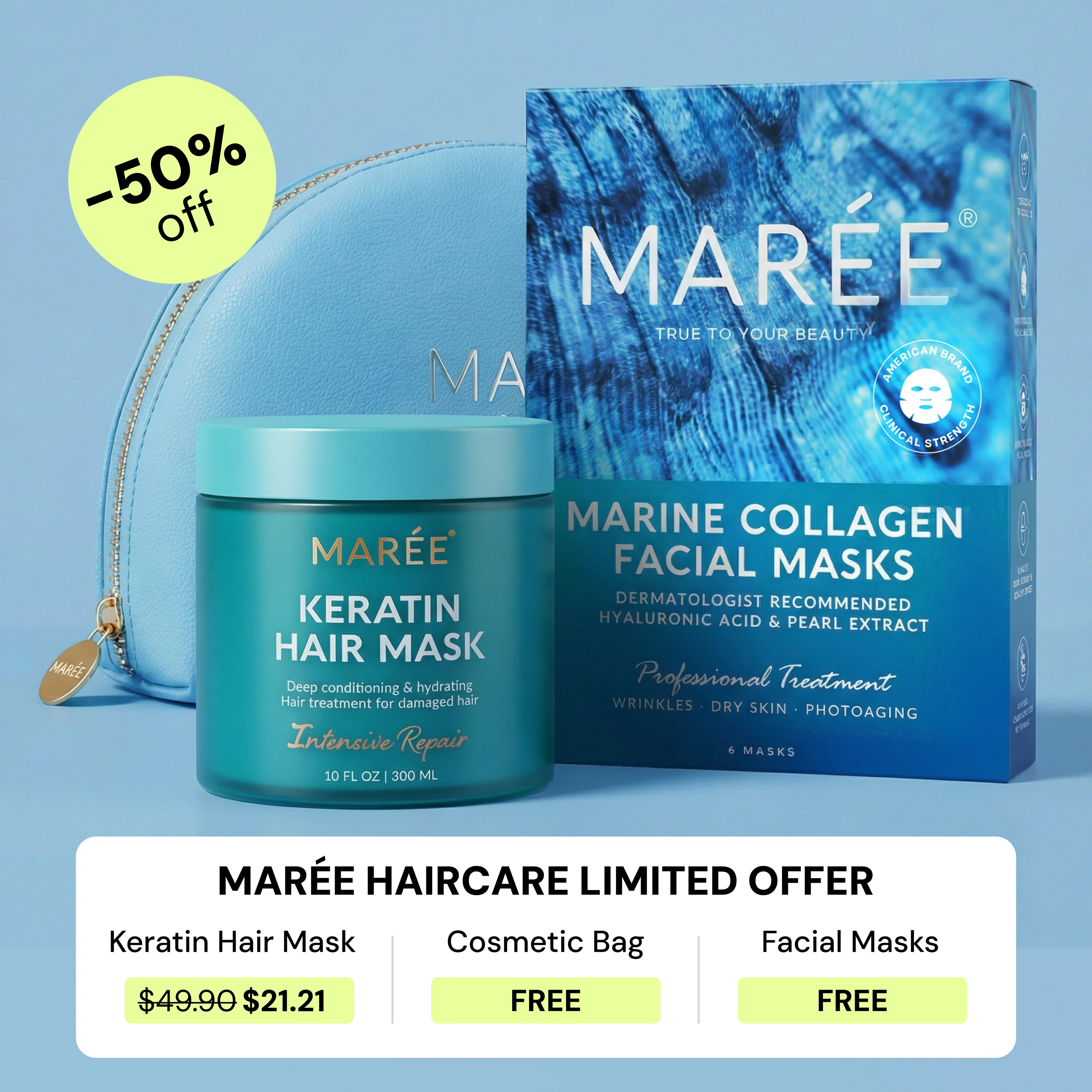 Keratin Mask for Damaged Hair
